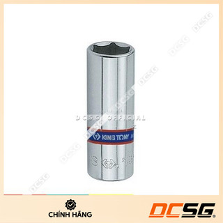 Đầu tuýp xi bạc 8.0mm chuôi 1/4" kingtony 223508m