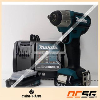 Máy siết bu lông 9.5mm dùng pin 12vmax makita tw140dsae