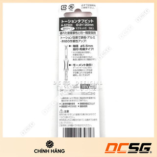 Mũi vít 1 đầu PH2x120mm Makita A-57504 (01 mũi)