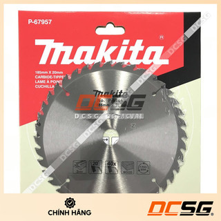 Đĩa cắt gỗ 185x20x40t makita p-67957 | dcsg