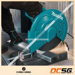 Máy cắt kim loại 355mm dùng điện 2200w makita lw1401