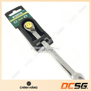 Cờ lê vòng miệng tự động đảo chiều 9.0mm Sata 46602