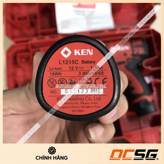 Máy vặn vít dùng pin 12V KEN BL6412D| DCSG