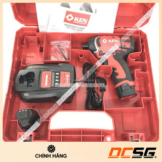 Máy vặn vít dùng pin 12V KEN BL6412D| DCSG