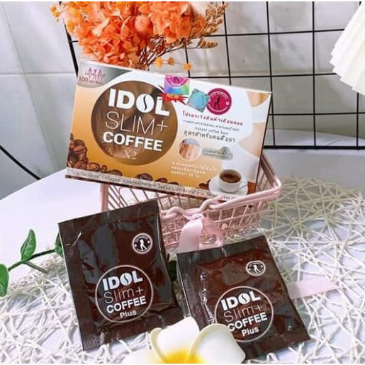 Cà Phê Giảm Cân Idol Slim x2 Coffee Thái Lan chính hãng ( 1hộp 10 gói ) Nhathuocanhan