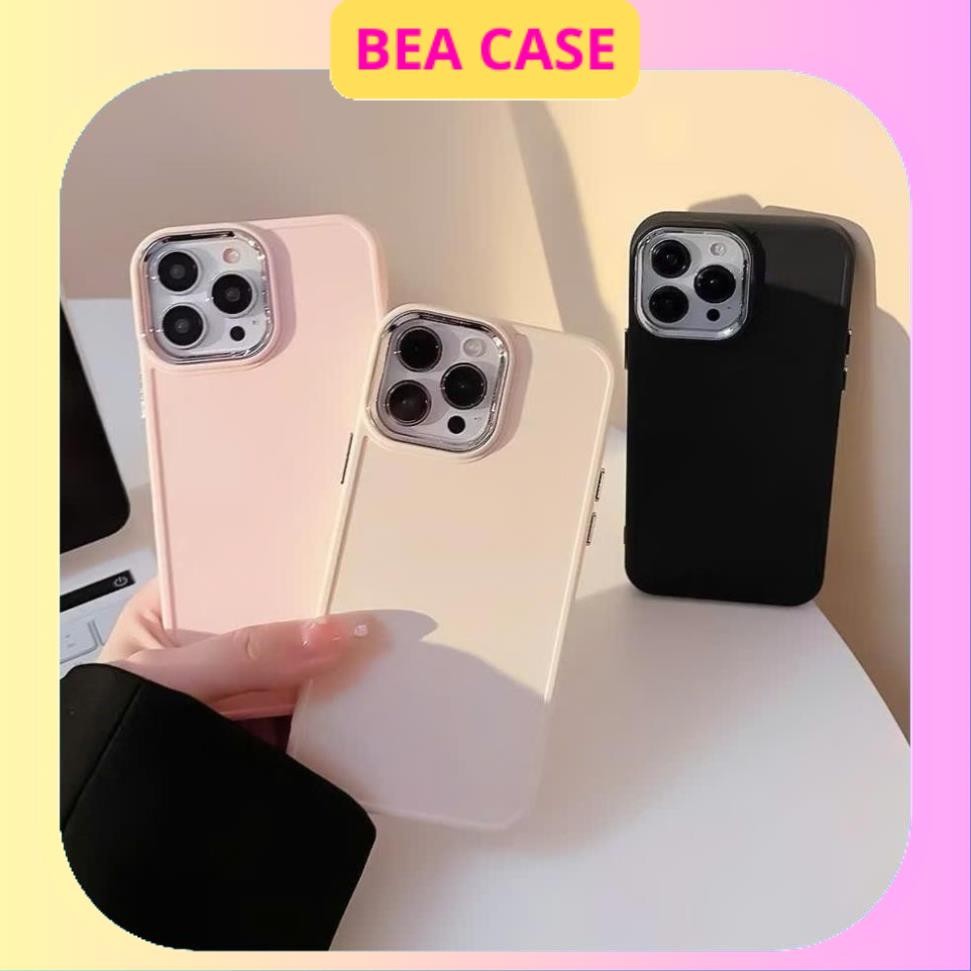 Ốp lưng iphone viền camera kim loại cao cấp,bảo vệ camera 7plus/x/xsmax/11/12/13/14/15/16/17/pro/plu