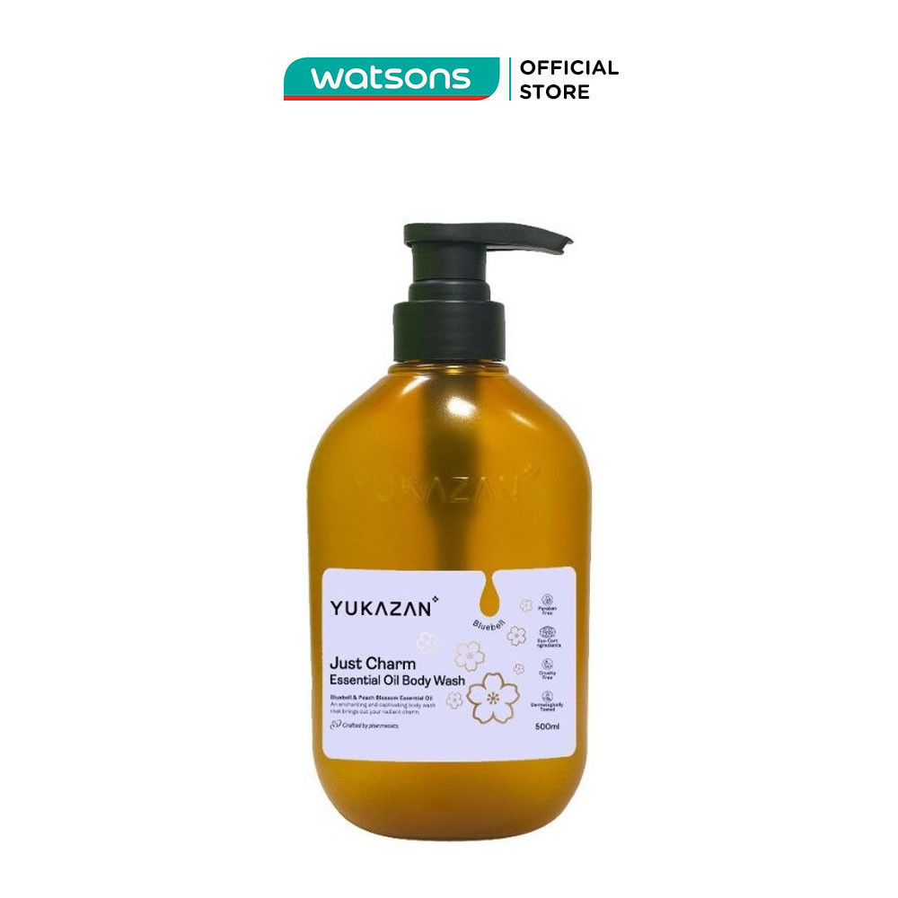 Dầu Tắm Yukazan Just Charm Essential Oil Body Wash 500ml