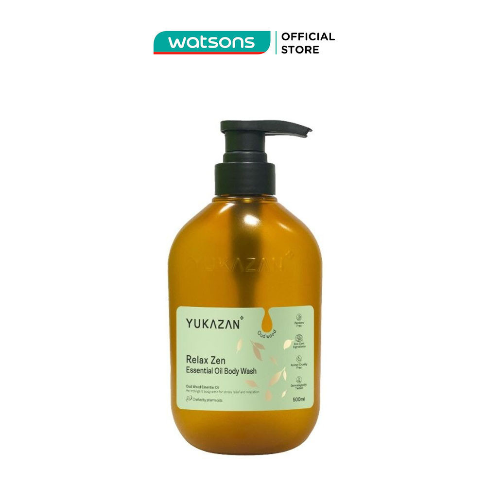 Dầu Tắm Yukazan Relax Zen Essential Oil Body Wash 500ml