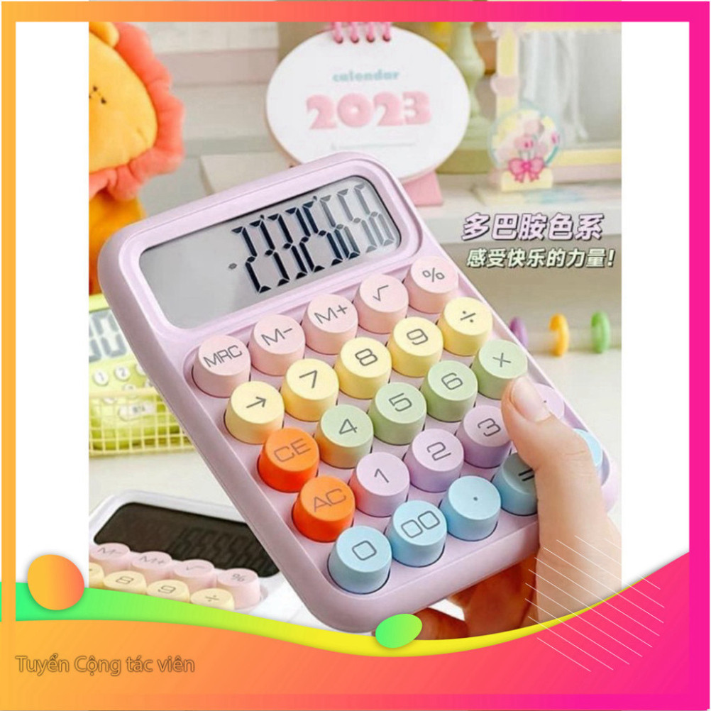 Máy tính candy sweet nhiều màu