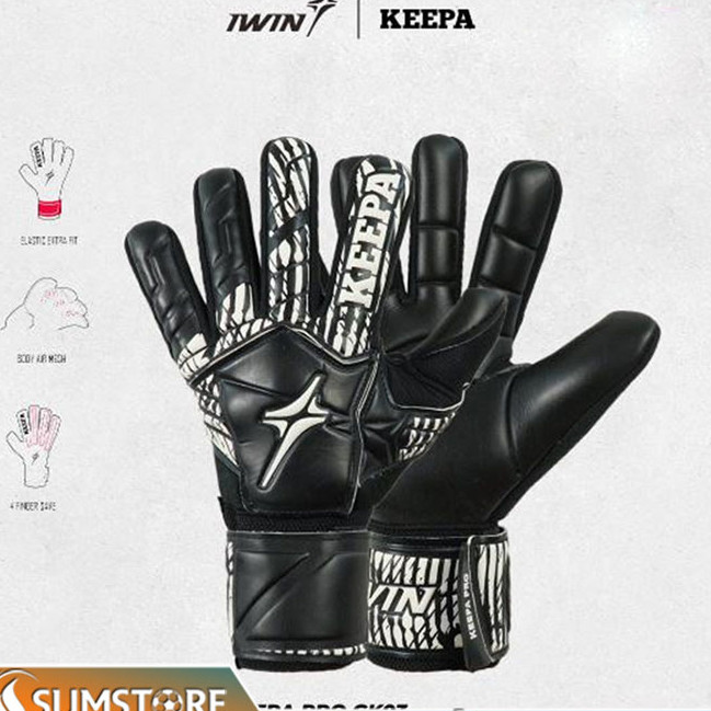 IWin Găng Tay Thủ Môn Keepa Pro 03  Đen - Phụ Kiện cho Thủ Môn