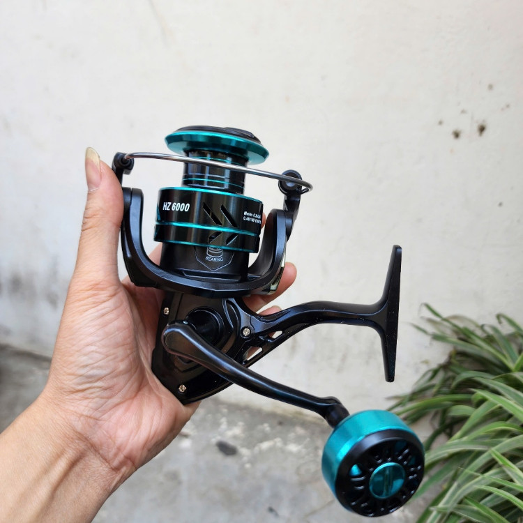 hot Máy câu Takumi HZ1000 - 7000 tay quay độ núm full kim loại sale giảm giá - Máy câu cá Takumi big
