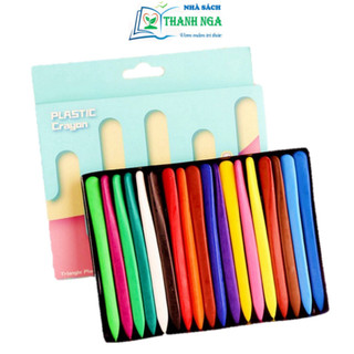 Văn phòng phẩm - Bút Sáp Màu Hữu Cơ Cho Bé Tập Vẽ - 12//24 màu