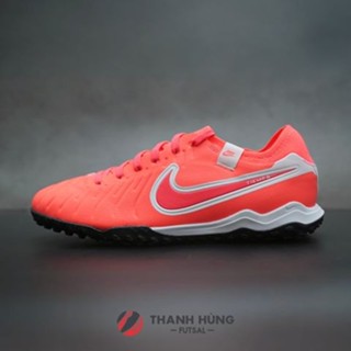  GIÀY ĐÁ BÓNG CHÍNH HÃNG NIKE TIEMPO LEGEND 10 PRO TF - DV4336-800 - ĐỎ TRẮNG 