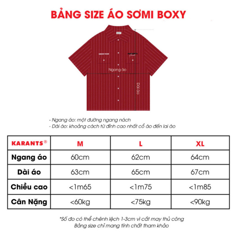 Áo Sơ Mi Boxy Karants Thêu 2 Mặt Túi Hộp Local Brand Streetwear Hot Trend - KR183 | BigBuy360 - bigbuy360.vn