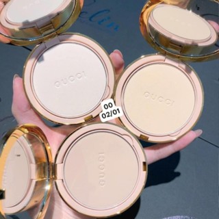 Phấn Phủ Dạng Nén Kiềm Dầu Siêu Tốt Gucci Poudre De Beaute Mat Naturel 10g [Sẵn Mầu 00,01,02]