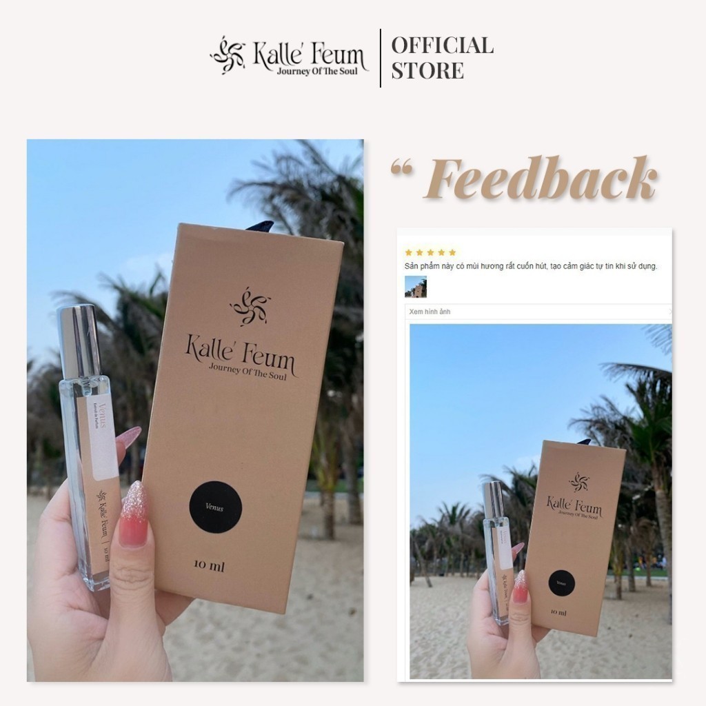 Tinh Dầu Nước Hoa Nữ VENUS Mùi Hương Kẹo Ngọt Đáng Yêu Dạng Xịt | Kalle' Feum | BigBuy360 - bigbuy360.vn