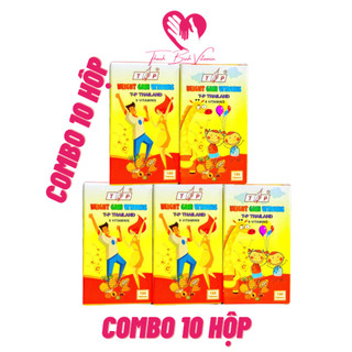   Combo 10 Hộp Giá Sỉ  Tăng Cân  Vitamin TP Thái Lan 100v 