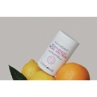 TPBVSK Viên chống nắng hỗ trợ sáng da CodeAge Polyphenols Broad Spectrum 120 viên, hỗ trợ cải thiện thâm nám sáng