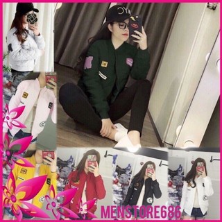 Áo khoác dù phao thêu nữ 💟
