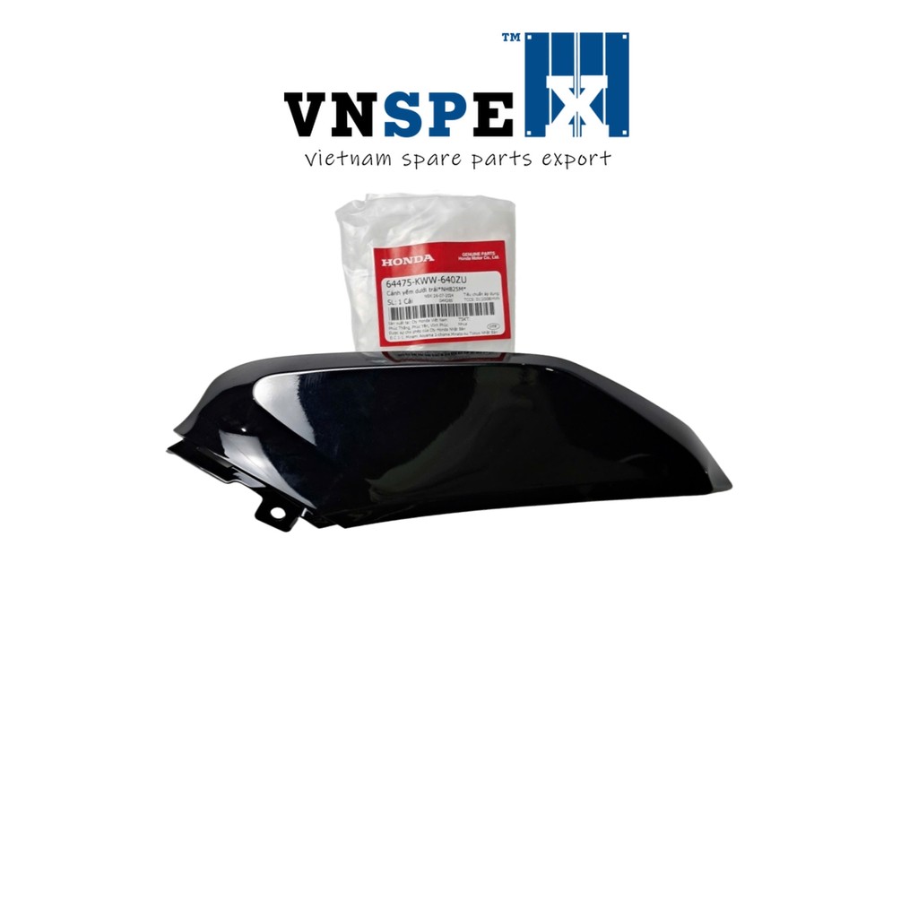 Cánh Yếm Dưới TráiNhb25M HONDA Wave Kww Màu Đen Bóng (64475KWW640ZU)