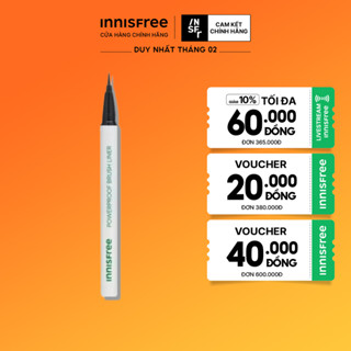 Bút kẻ mắt nước lâu trôi innisfree Powerproof Brush Liner màu 0.6g