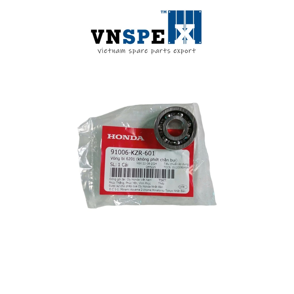Vòng Bi 6201 (China-Không Phớt Chắn Bụi) HONDA Air Blade / Lead / Pcx / Sh / Sh Mode Kzr (91006KZR60