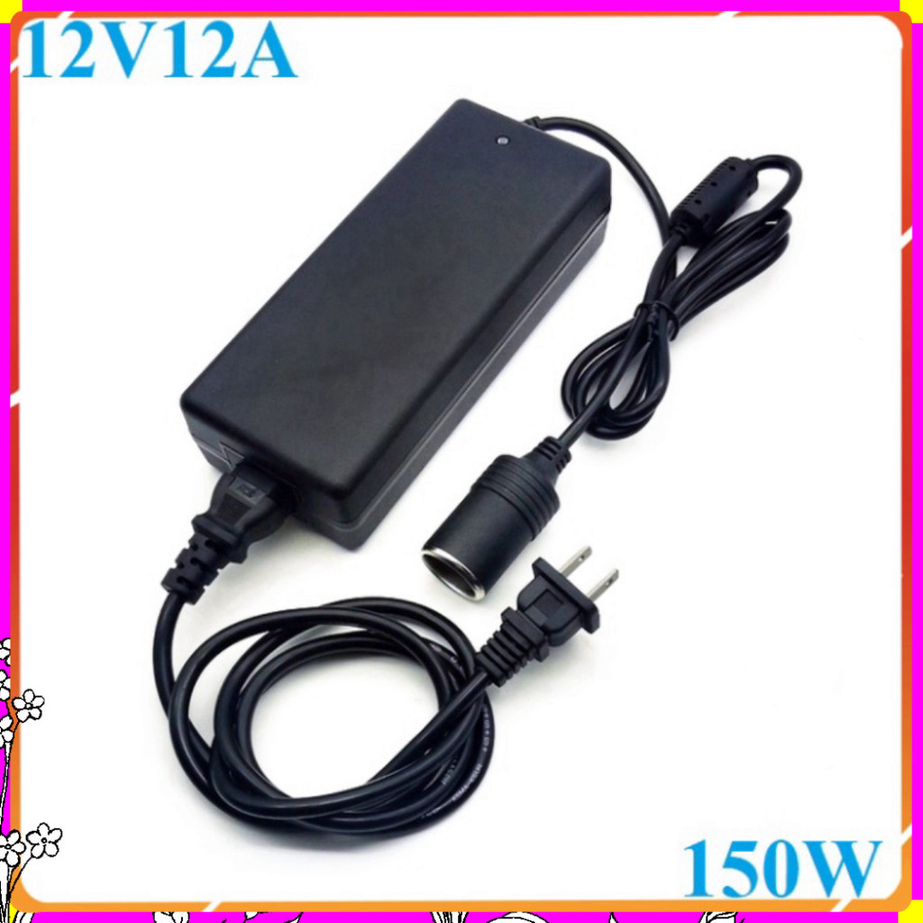 Bộ chuyển đổi nguồn 220V sang 12V-12A 150W - Đầu vào: 110-240V 50/60HZ(mA) - Đầu ra: DC12V/12A - HÀN
