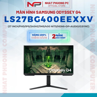 Màn hình máy tính Samsung Odyssey G4 LS27BG400EEXXV 27 inch FHD IPS 240Hz