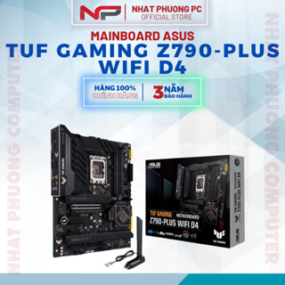 Mainboard ASUS TUF GAMING Z790-PLUS WIFI D4 | Intel Z790 | Socket LGA1700 | ATX | 4 Khe RAM DDR4 - Hàng Chính Hãng