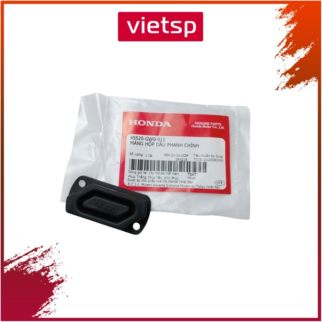 Màng Hộp Dầu Phanh Chính HONDA Ab, Click, Fu, Spacy, Wave (45520GW0911)