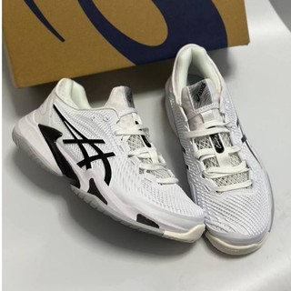  Giày thể thao Asics Court FF 3 ‘White Black’ 1041A370-100 