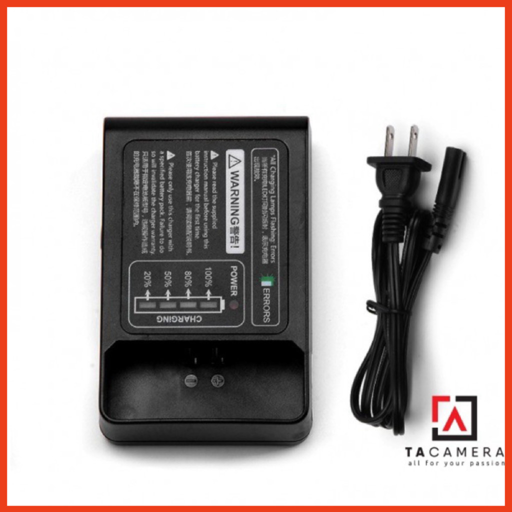 TACamera: Sạc pin Godox VC18 cho Flash GODOX V850/V860 series