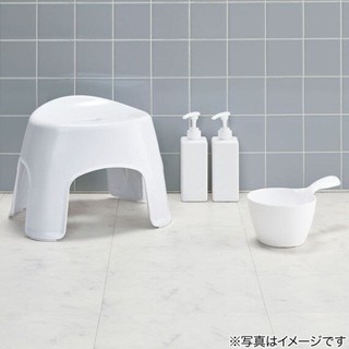 NITORI Ghế Nhựa Nhà Tắm Kháng Khuẩn H25 Wh Licott