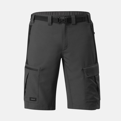 Quần short trekking nam bền bỉ MT500 xám DECATHLON Forclaz 8853412