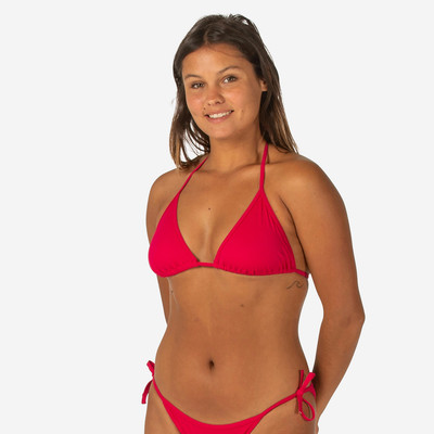 Áo bơi bikini đi biển DECATHLON màu đỏ