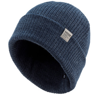  Mũ len giữ ấm cho người lớn Fisherman DECATHLON Wedze Xanh navy 8397931 