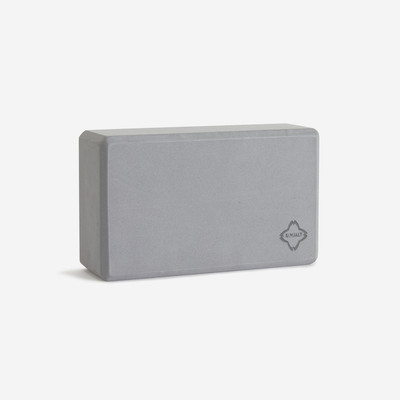 Gạch xốp tập yoga xám Decathlon KIMJALY mã 8801393