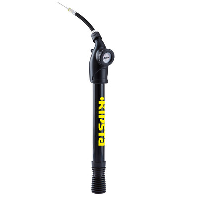 Ống bơm hai tác động kèm máy đo áp suất và dây cao su đen DECATHLON KIPSTA mã 8365293