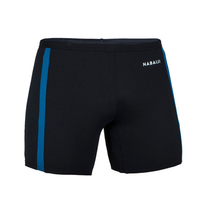 Quần bơi boxer dáng dài yoko cho nam đen/xám/xanh dương DECATHLON NABAIJI mã 8646146