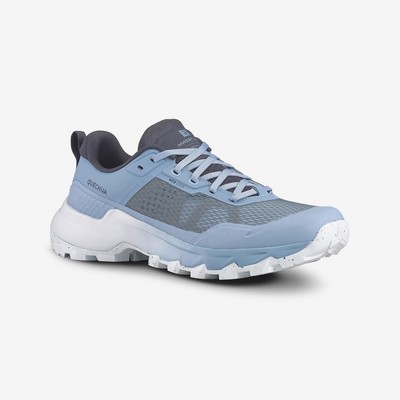 Giày leo núi dã ngoại nữ mh500 xanh dương Decathlon QUECHUA mã 8668430