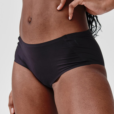 Quần lót boxer chạy bộ cho nữ đen DECATHLON KALENJI mã 965358