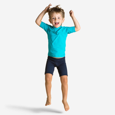 Quần bơi lửng chống tia cực tím cho trẻ em xanh dương đậm DECATHLON NABAIJI mã 8732497