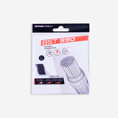 Dây vợt cầu lông bst 990 đen DECATHLON PERFLY mã 8490727