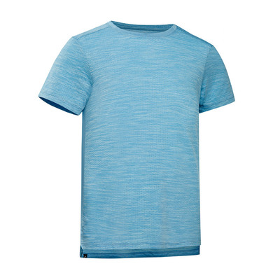 Áo thun thể thao trẻ em thoáng khí s500 xanh dương Decathlon DOMYOS mã 8796417