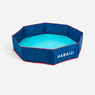 Bể bơi gấp gọn tidipool+ 120cm cho trẻ em xanh dương DECATHLON NABAIJI mã 8576489