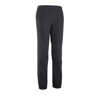 Quần dài nhẹ và thoáng khí tập gym w500 cho bé trai đen DECATHLON DOMYOS mã 8556264