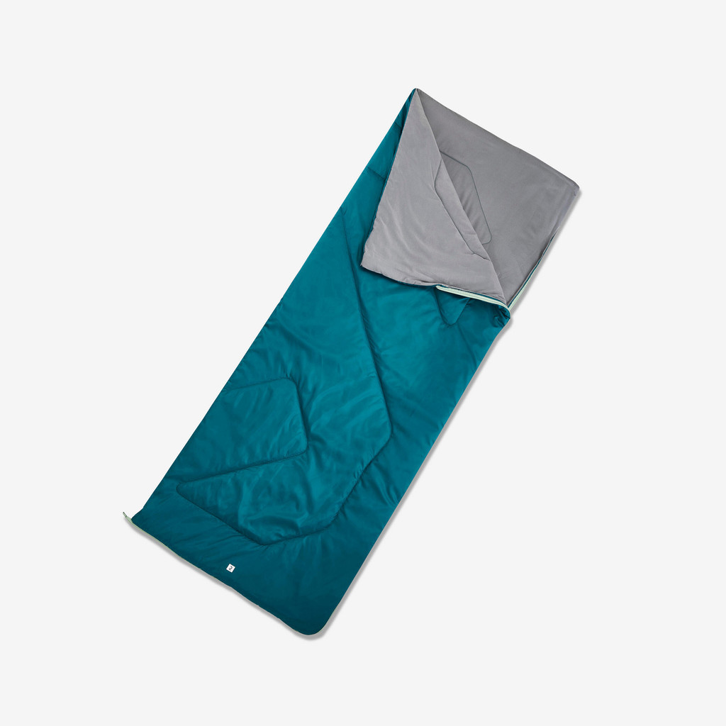 Túi ngủ cắm trại arpenaz 20° xanh lá DECATHLON QUECHUA mã 8648438