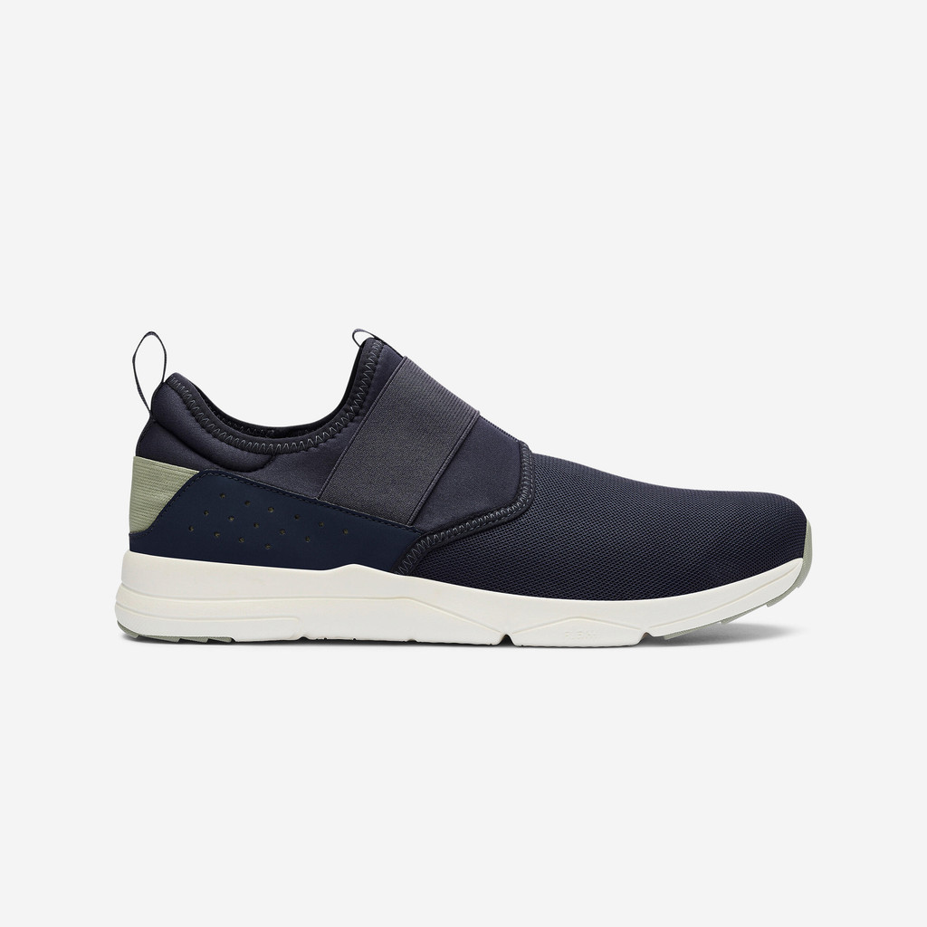 Giày đi bộ cho nam slip-on pw 160 xanh dương DECATHLON NEWFEEL mã 8774143