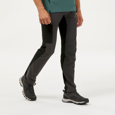 Quần dài hiking mh500 cho nam xám đậm DECATHLON quechua mã 8587372