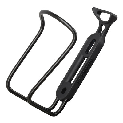 Gọng gắn bình nước bằng kim loại cho xe đạp 100 đen DECATHLON triban mã 8049106